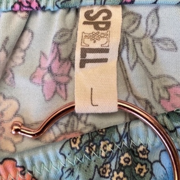 Spell 3 piece Vintage Sayulita Bralette (m) Bloomers (L) and Sleep Mask - Picture 11 of 11